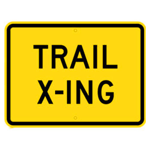 Trail X-ing Sign