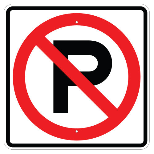 No Parking Symbol