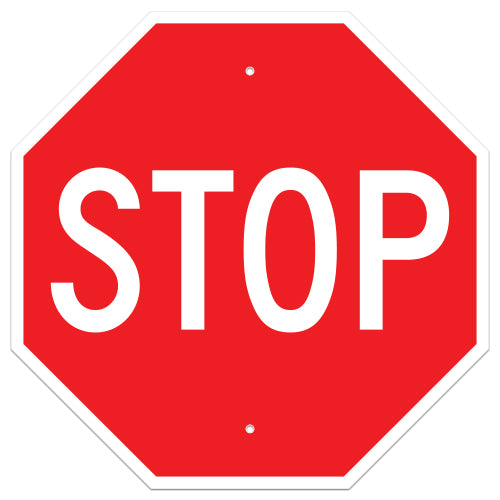Stop Sign Decal